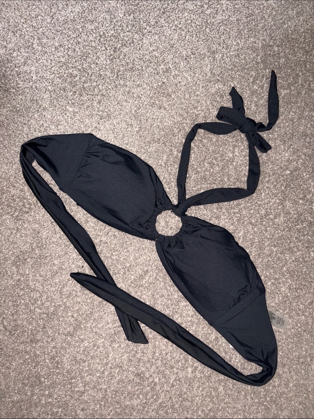 Dynamite black Halter Bikini Top - Women Accessories